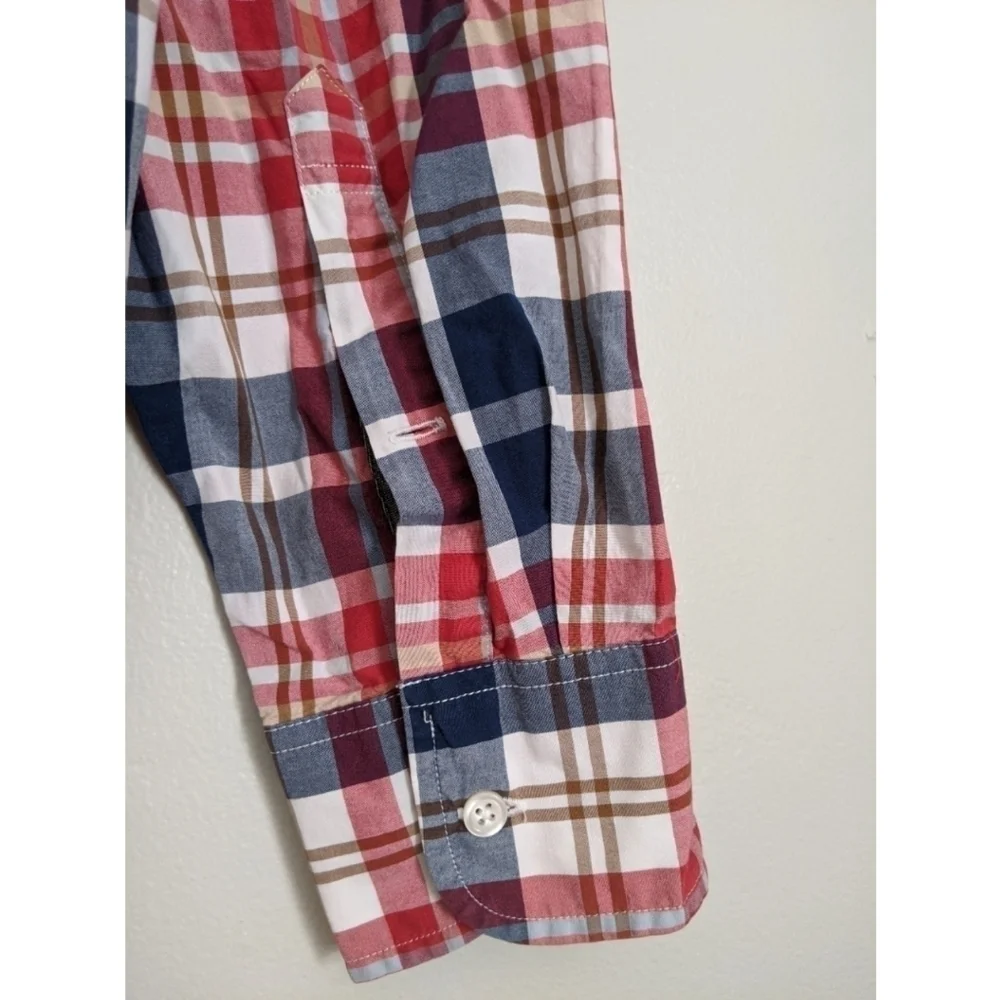 J. Crew Tartan Plaid Long Sleeve Button Up Shirt